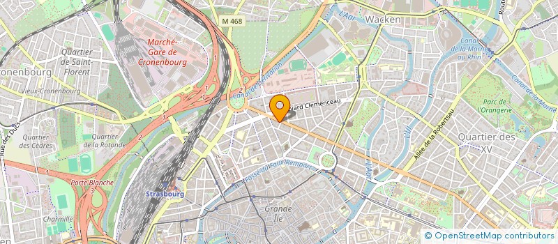 localisation de l'entreprise PRINTPLUS à STRASBOURG