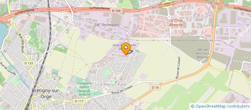localisation de l'entreprise PRINTS à LE PLESSIS-PATE