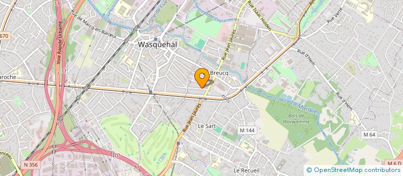 localisation de l'entreprise PRINTSA  VILLENEUVE-D'ASCQ