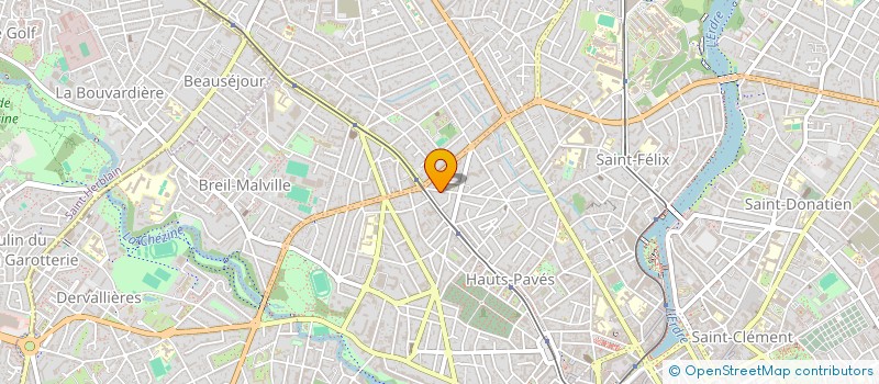 localisation de l'entreprise PRINXIBORDA  NANTES