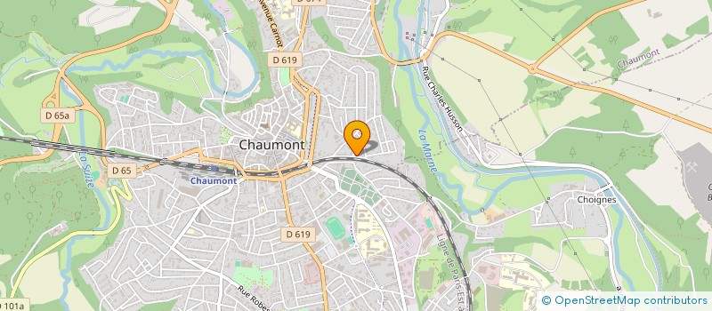 localisation de l'entreprise PRIORESCHI à CHAUMONT