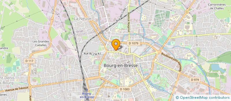 localisation de l'entreprise PRIORIDEE à BOURG-EN-BRESSE