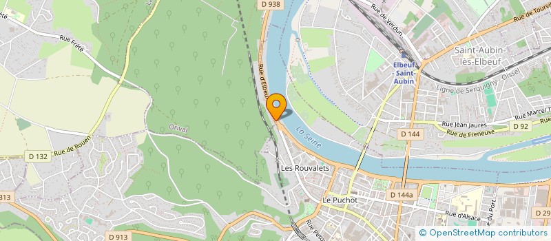 localisation de l'entreprise PRIORITE NATURE  ORIVAL