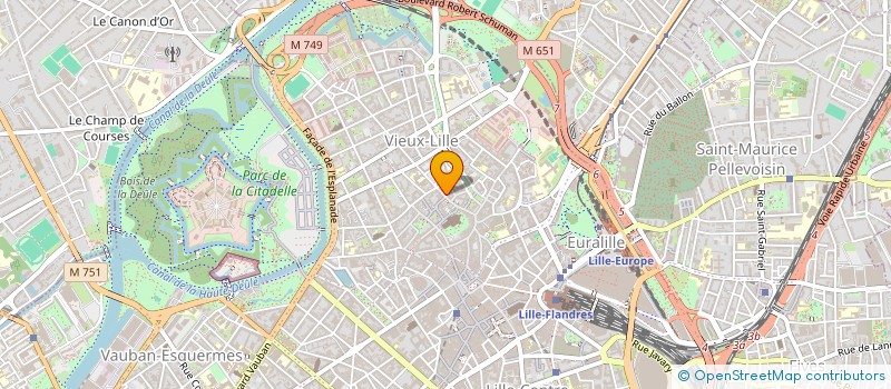 localisation de l'entreprise PRIOS FACILITES à LILLE