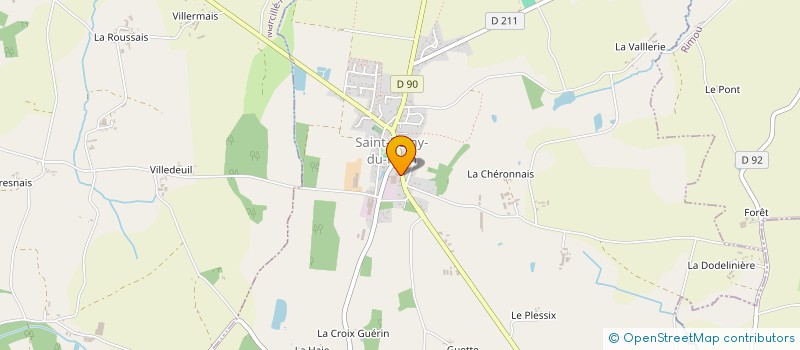 localisation de l'entreprise PRIOUL CONSTRUCTION à SAINT-REMY-DU-PLAIN