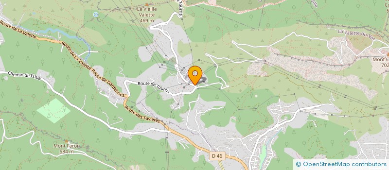 localisation de l'entreprise PRISCAT  LA VALETTE-DU-VAR