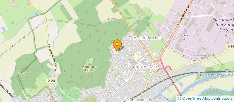 localisation de l'entreprise PRISE DE NOTES  TOUL