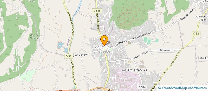 localisation de l'entreprise PRISE DE TETE à MOURS-SAINT-EUSEBE