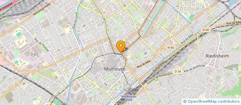 localisation de l'entreprise PRISE DIRECTE à MULHOUSE