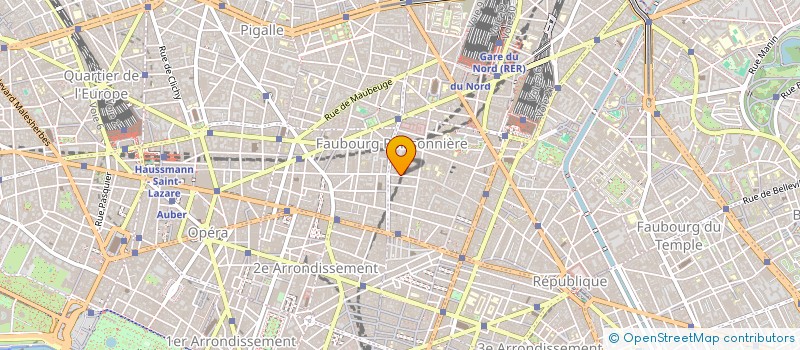 localisation de l'entreprise PRISHINA CUIR à PARIS