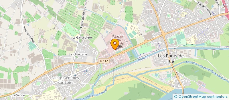 localisation de l'entreprise PRISM à LES PONTS-DE-CE