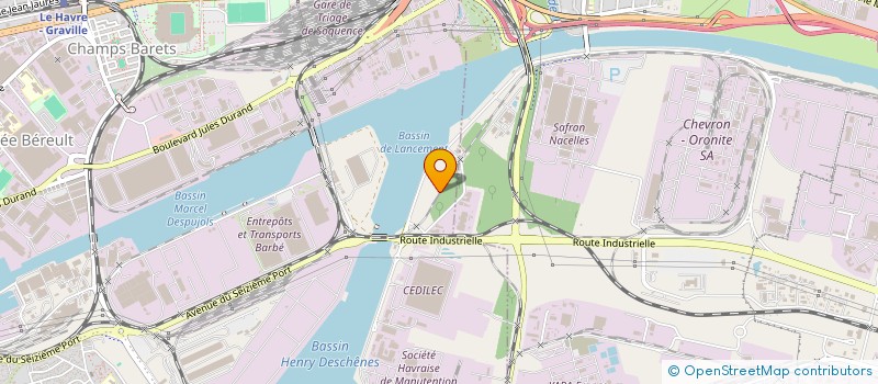 localisation de l'entreprise PRISM à LE HAVRE