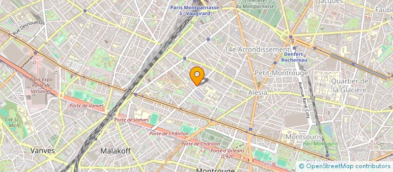 localisation de l'entreprise PRISM JP  PARIS