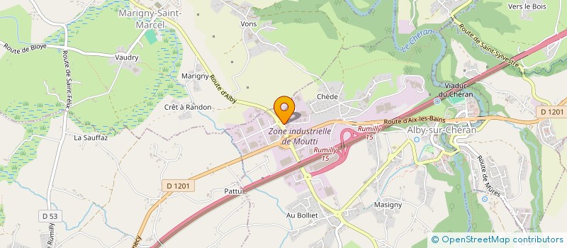 localisation de l'entreprise PRISM OFF ROAD  ALBY-SUR-CHERAN