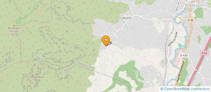 localisation de l'entreprise PRISM VENTURES à ROQUEVAIRE