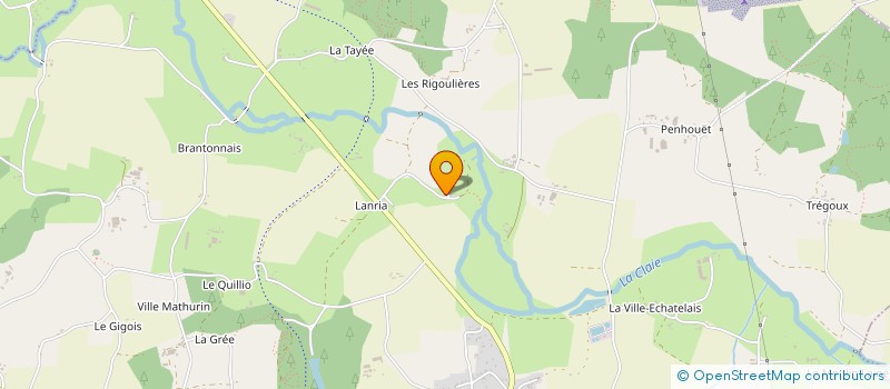 localisation de l'entreprise PRISMA  MALESTROIT