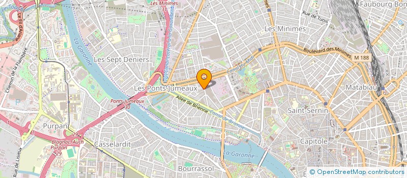 localisation de l'entreprise PRISMA à TOULOUSE
