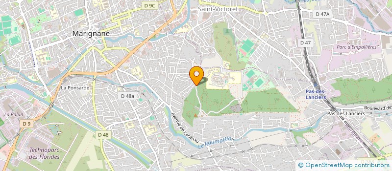 localisation de l'entreprise PRISMA CLEAN  MARIGNANE
