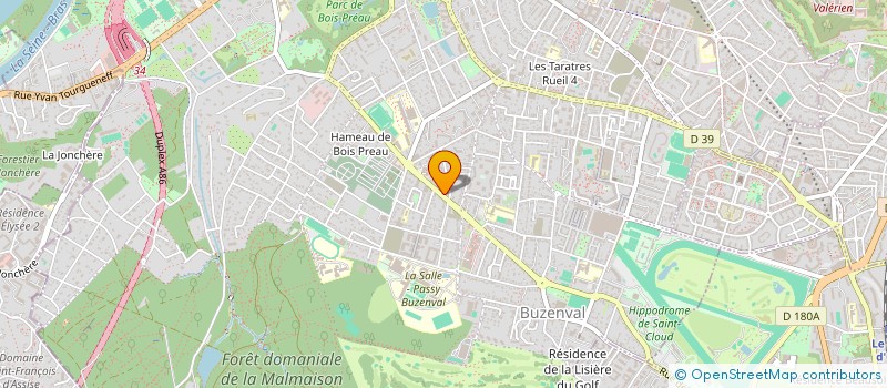 localisation de l'entreprise PRISMA CONSULTING à RUEIL-MALMAISON