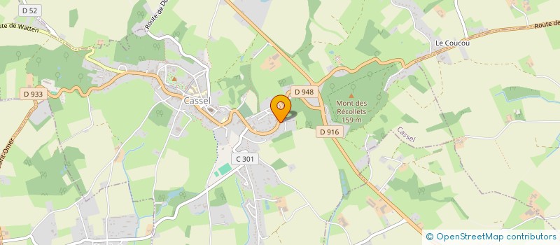 localisation de l'entreprise PRISMA CONTROLES à CASSEL
