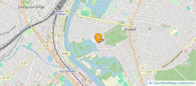 localisation de l'entreprise PRISMA GO CONSULTING à DRAVEIL