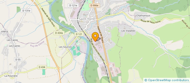 localisation de l'entreprise PRISMALYA  MONESTIER