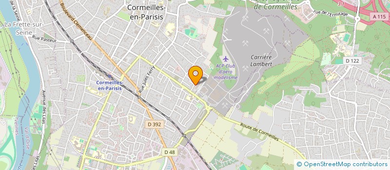 localisation de l'entreprise PRISMATIC  VILLEMOMBLE