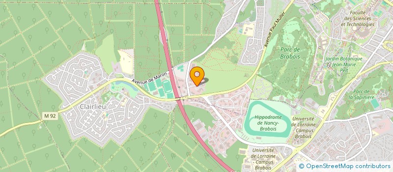 localisation de l'entreprise PRISMATIQUE-JPJ  VILLERS-LES-NANCY