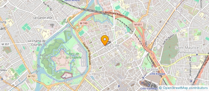 localisation de l'entreprise PRISME à LILLE