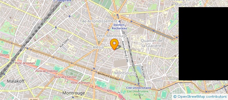 localisation de l'entreprise PRISME  PARIS