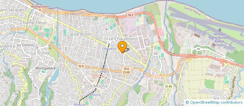 localisation de l'entreprise PRISME à SAINT-DENIS