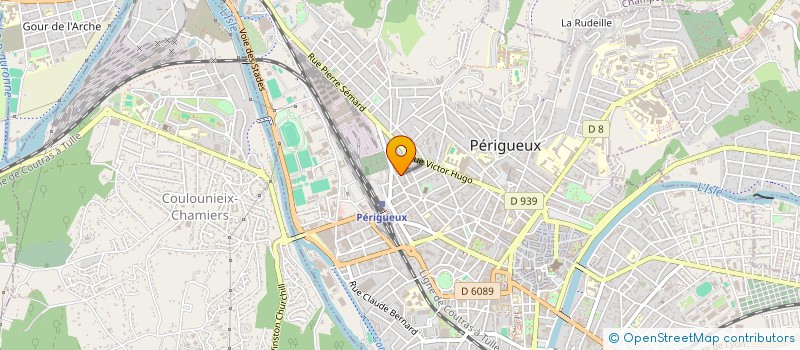 localisation de l'entreprise PRISME DEVELOPPEMENT  PERIGUEUX