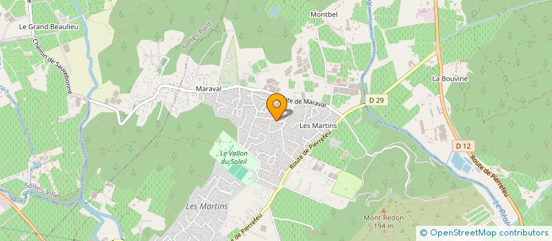 localisation de l'entreprise PRISME FRANCE  LA CRAU