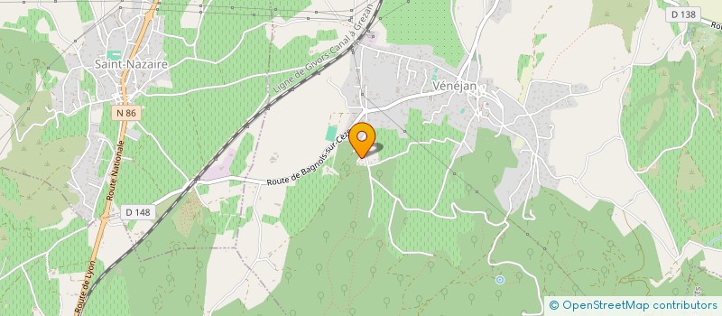 localisation de l'entreprise PRISME GESTION CONSEIL  VENEJAN