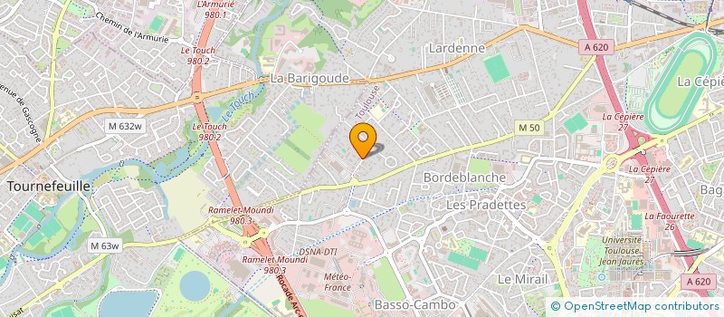 localisation de l'entreprise PRISME INTERACTIVE à TOULOUSE