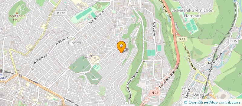 localisation de l'entreprise PRISME MAINTENANCE  ROUEN