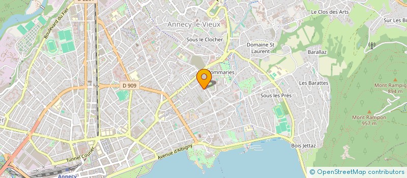 localisation de l'entreprise PRISME RECORDS à ANNECY
