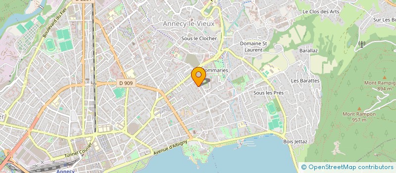 localisation de l'entreprise PRISME RECORDS à ANNECY