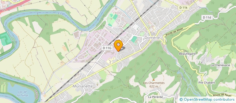 localisation de l'entreprise PRISME SOGREP UNIOR  DOMENE