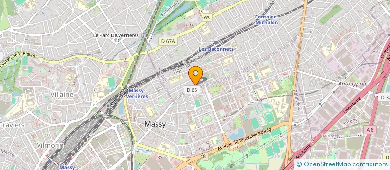 localisation de l'entreprise PRISMENCE  ANTONY