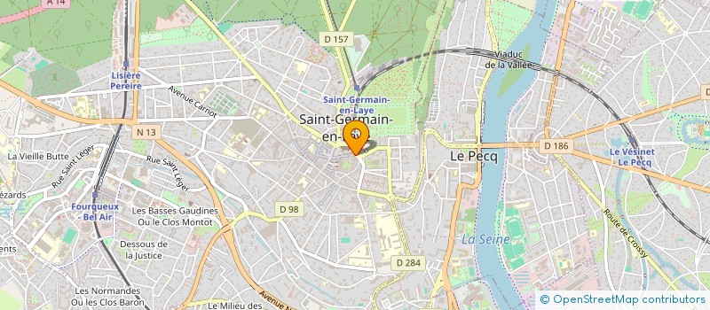 localisation de l'entreprise PRISMI INVEST  SAINT-GERMAIN-EN-LAYE