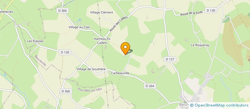 localisation de l'entreprise PRISMIO  BESNEVILLE