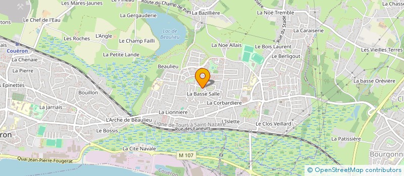 localisation de l'entreprise PRISSET à COUERON