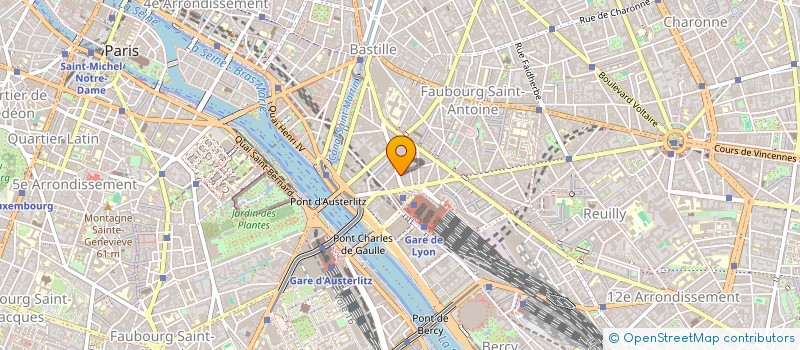 localisation de l'entreprise PRISSETTE YVES ET HALIQUA M à PARIS