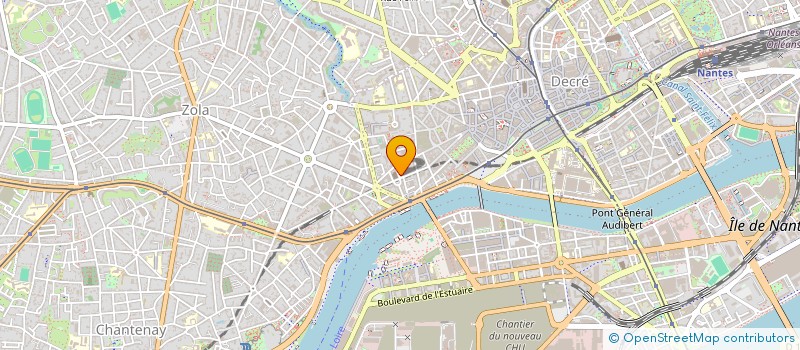 localisation de l'entreprise PRITZ à NANTES