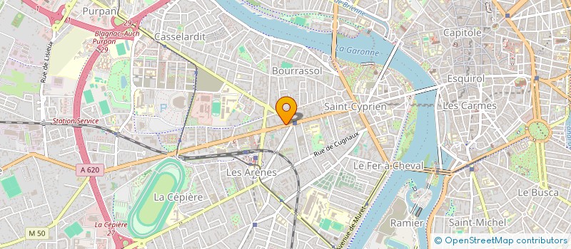 localisation de l'entreprise PRIV'8 SPA à TOULOUSE