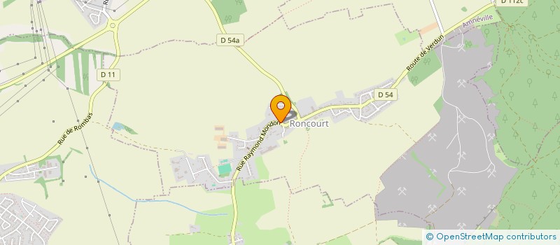 localisation de l'entreprise PRIVA'STORES à RONCOURT