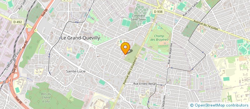 localisation de l'entreprise PRIVACY PROD  LE GRAND-QUEVILLY