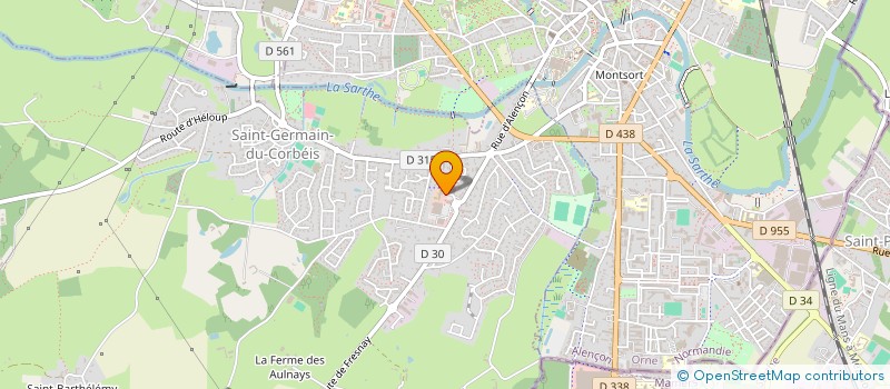 localisation de l'entreprise PRIVAS LYDIA à SAINT-GERMAIN-DU-CORBEIS