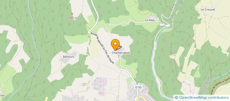 localisation de l'entreprise PRIVAT  MENDE